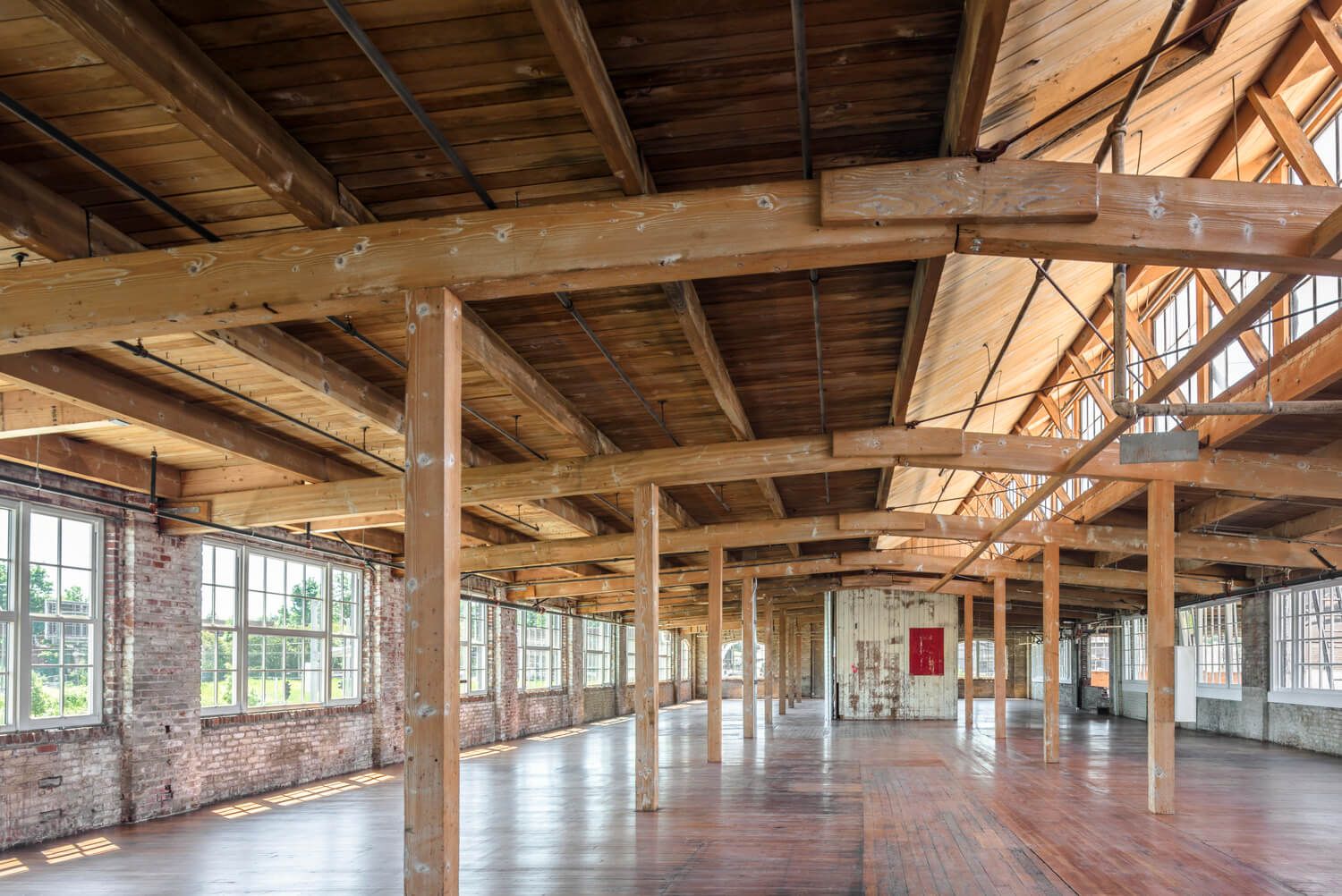 Interior light industrial building